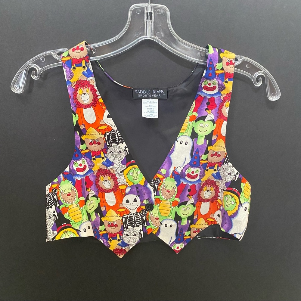 Saddle River Sportswear Girl’s Halloween Vest Vintage